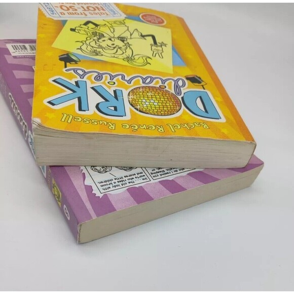 Dork Diaries Books 3 & 8 By Rachel Renee Russell Paperback Lot Of 2 Softcover - Picture 6 of 8